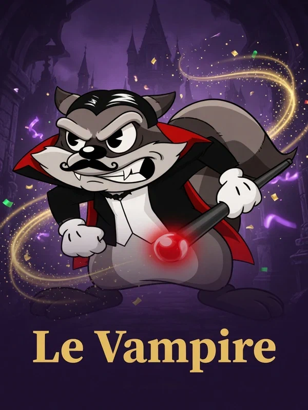 Illustration zu Le Vampire von Hacksaw Gaming